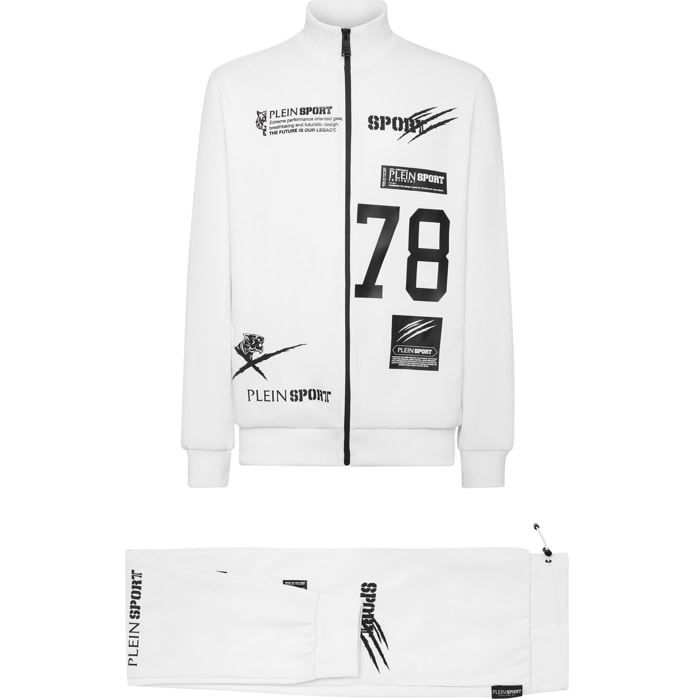 PLEIN SPORT Tracksuit: Top & Trousers MULTILOGO