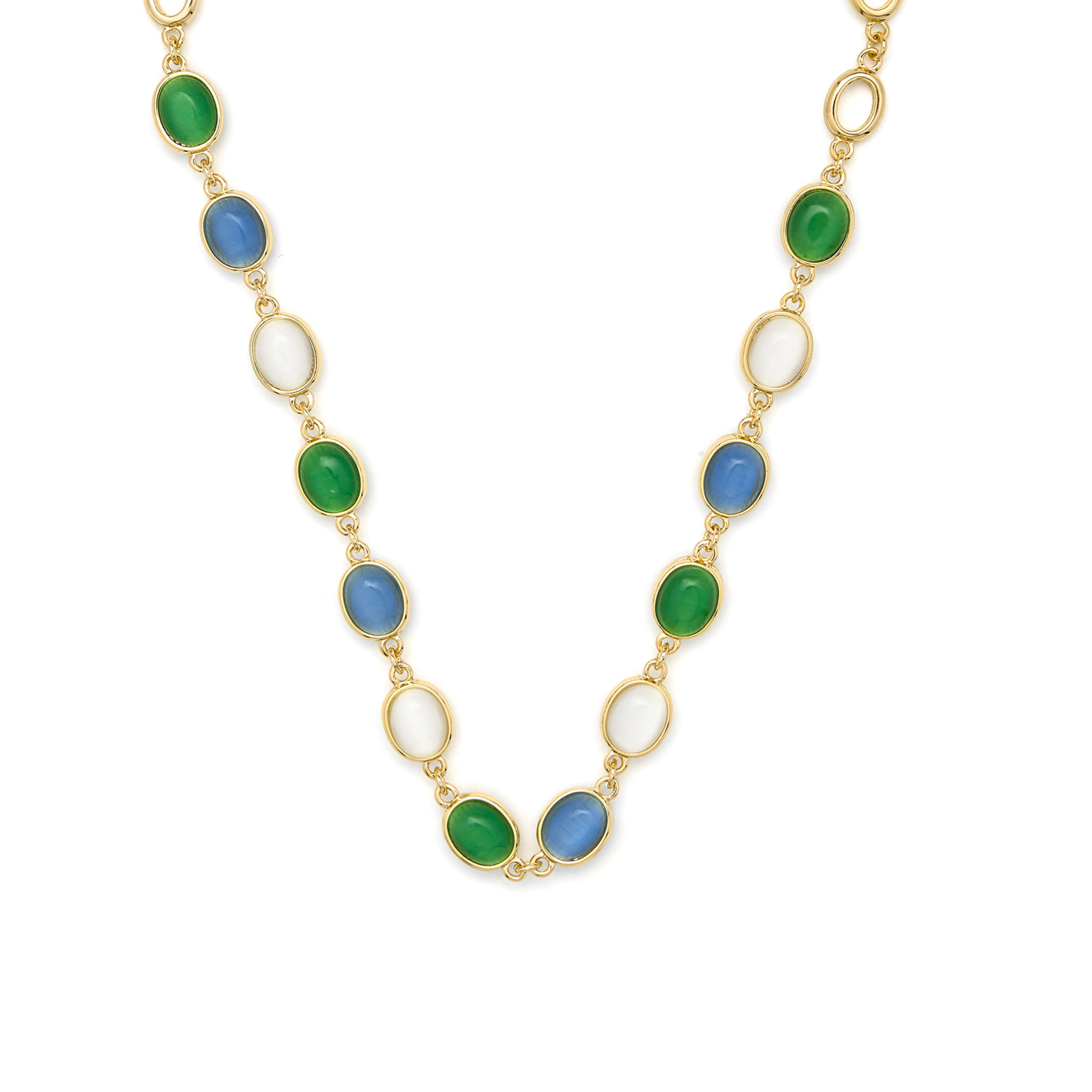 Collar Zaphis acabado oro amarillo 18k