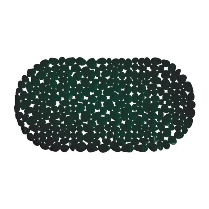 Tapis Fond de baignoire PVC GALETS Vert Foncé MSV