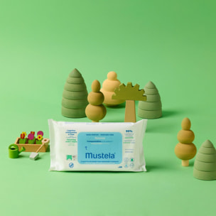 Lingettes Nettoyantes à l'Eau - Sans Parfum - Compostables à la Maison