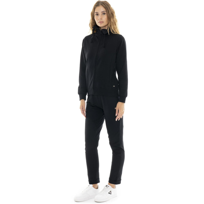 Tuta invernale da donna con colletto e zip "Pearl"