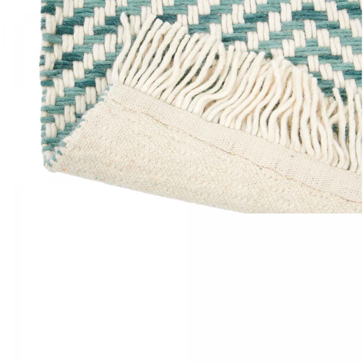 Tapis kilim tissé en laine motif simple DEGU