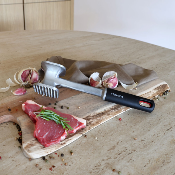 Attendrisseur à viande en acier inoxydable