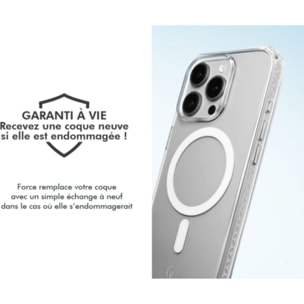 Coque FORCE CASE Air Xtrem Magnet S26 recyclé transparent