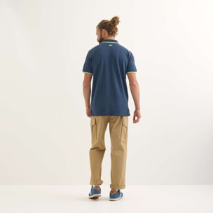 Polo MUNICH Slam lifestyle hombre de algodón navy