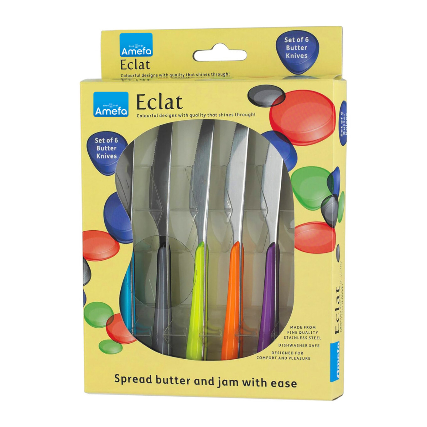 Solsticio - Estuche de 6 untadores con colores mezclados