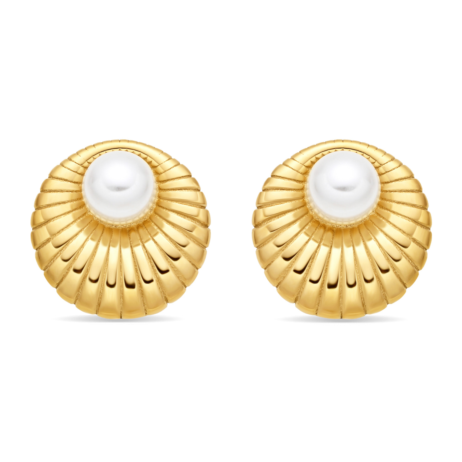 Pendientes Liusah acabado oro amarillo 18k