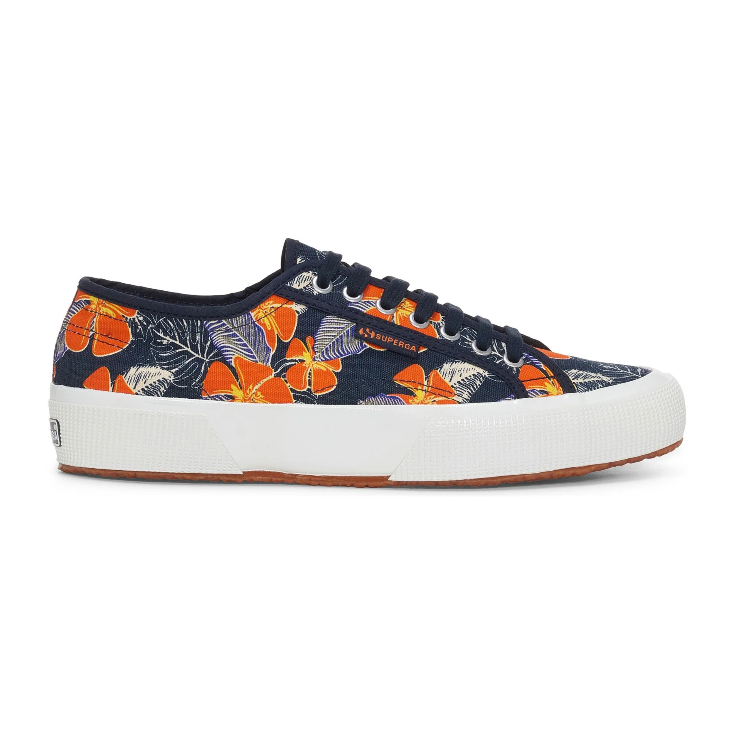 Le Superga Uomo/Donna Blu 2750 OG HIBISCUS FLOWER PRINT