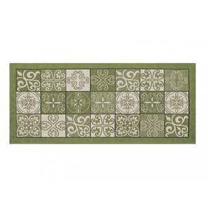 Tappeto Camera Cucina e Bagno Maiolica Verde