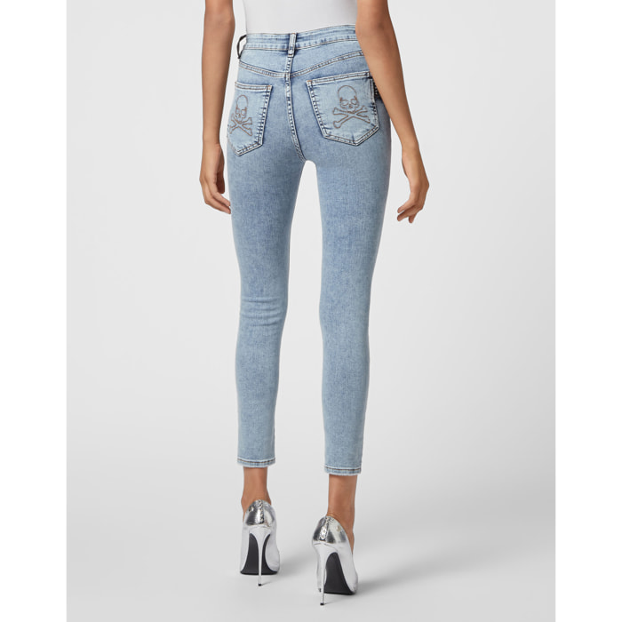 PHILIPP PLEIN Vaqueros Skinny Fit SKULL