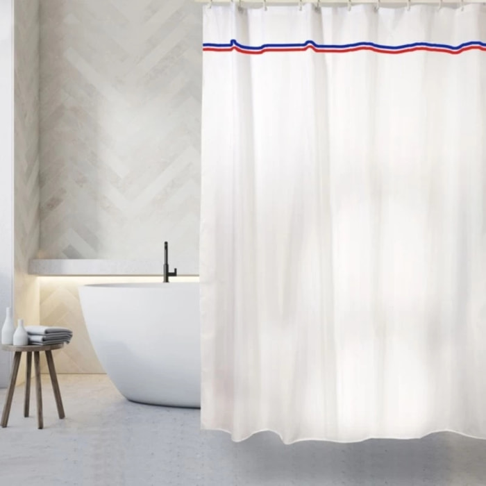 Rideau de douche Français Polyester 180x200cm ELEGANCE Beige MSV