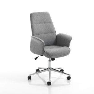 Tomasucci fauteuil de bureau DONY HIGH GREY Gris