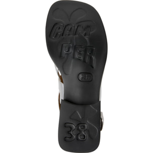 Sandalias - CAMPER Dana - Gris - Cuero liso