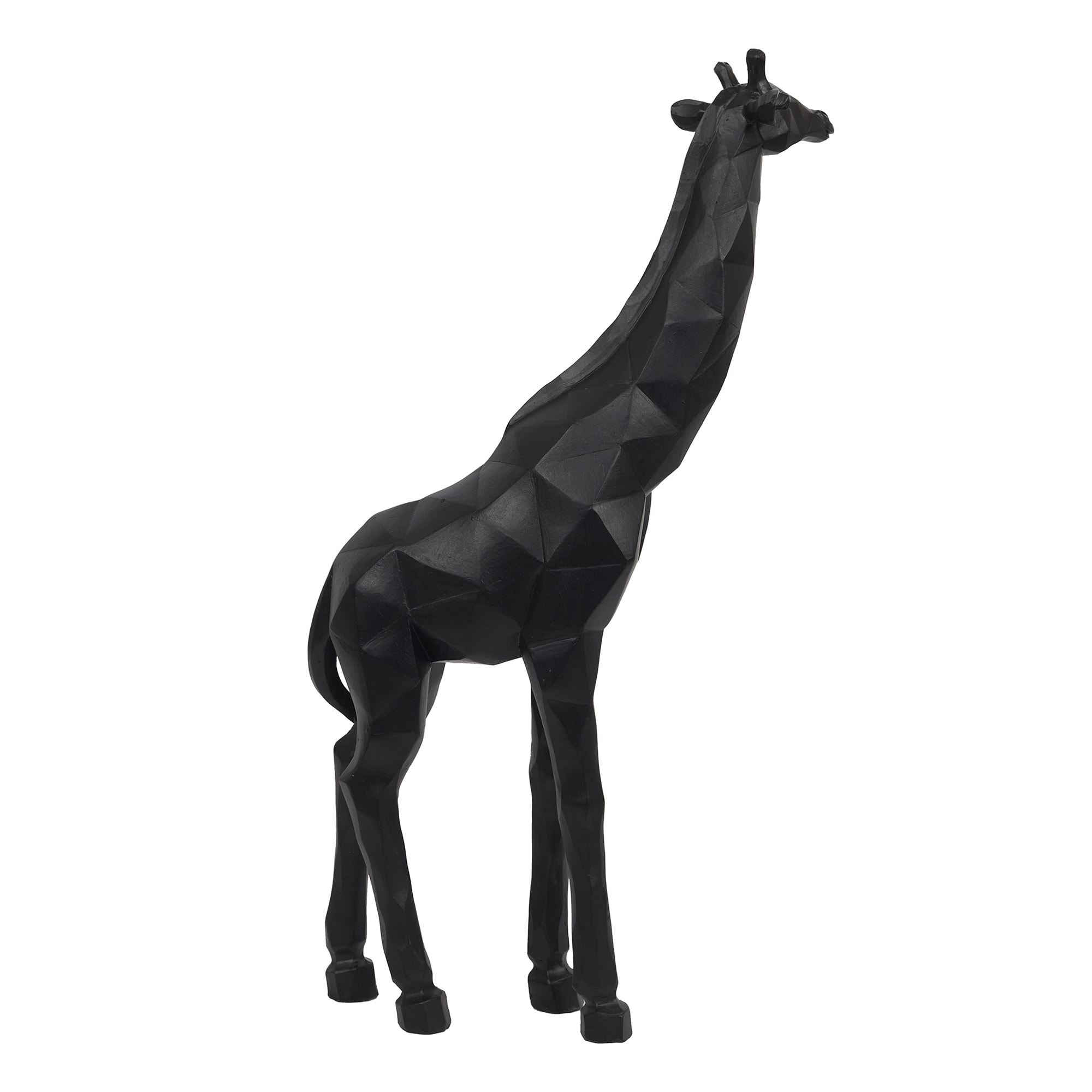 Girafe Origami Noir H40cm