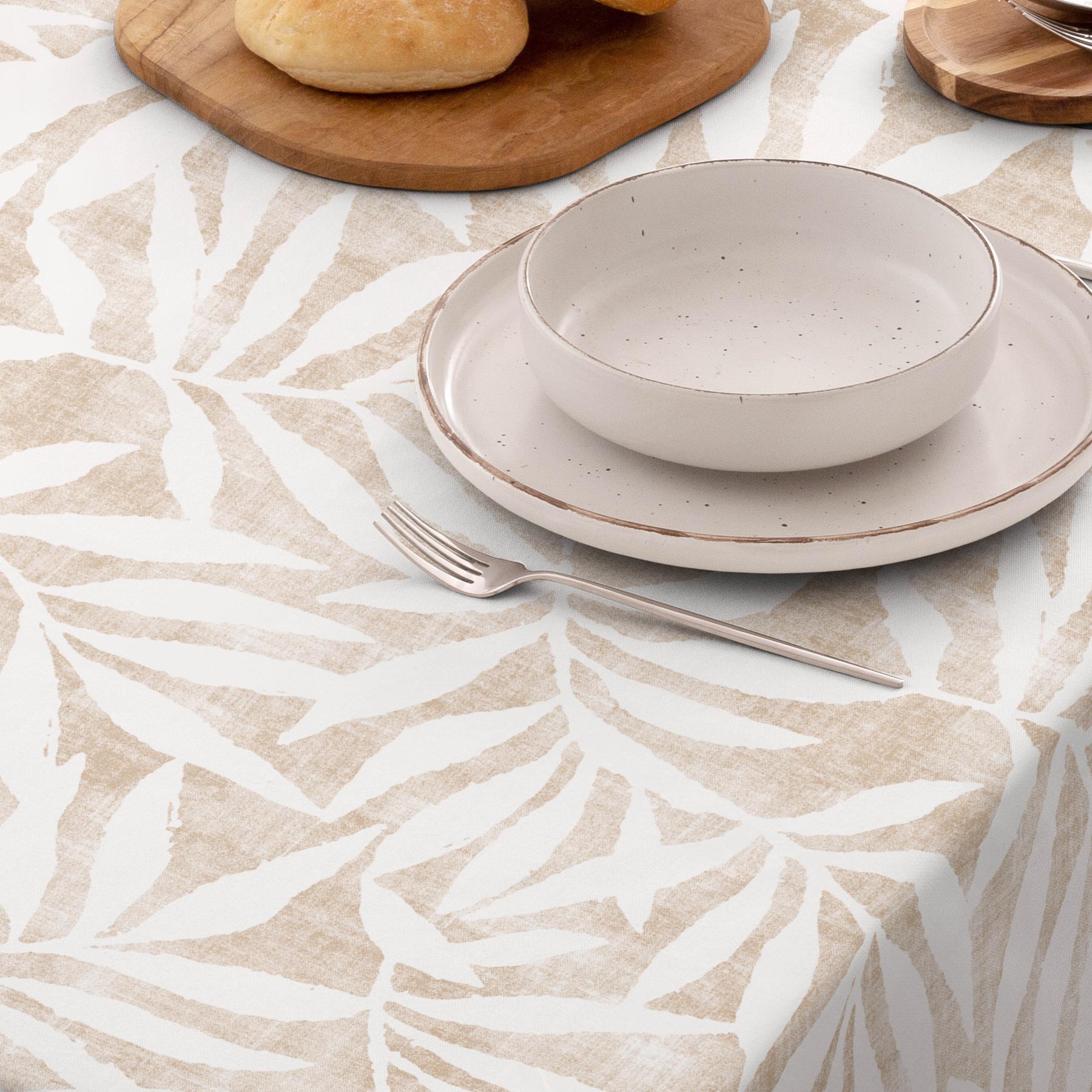 Nappe imprimée anti-tâches MABEL NATUREL