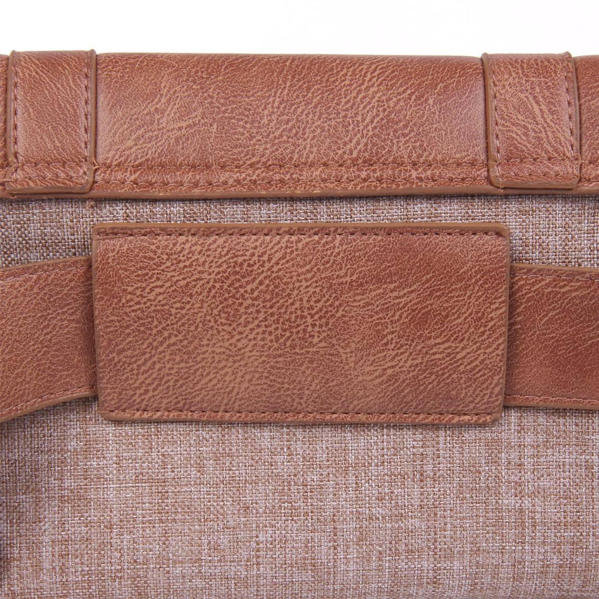 Bolso riñonera harry potter licencia oficial warner bros mujer, marrón