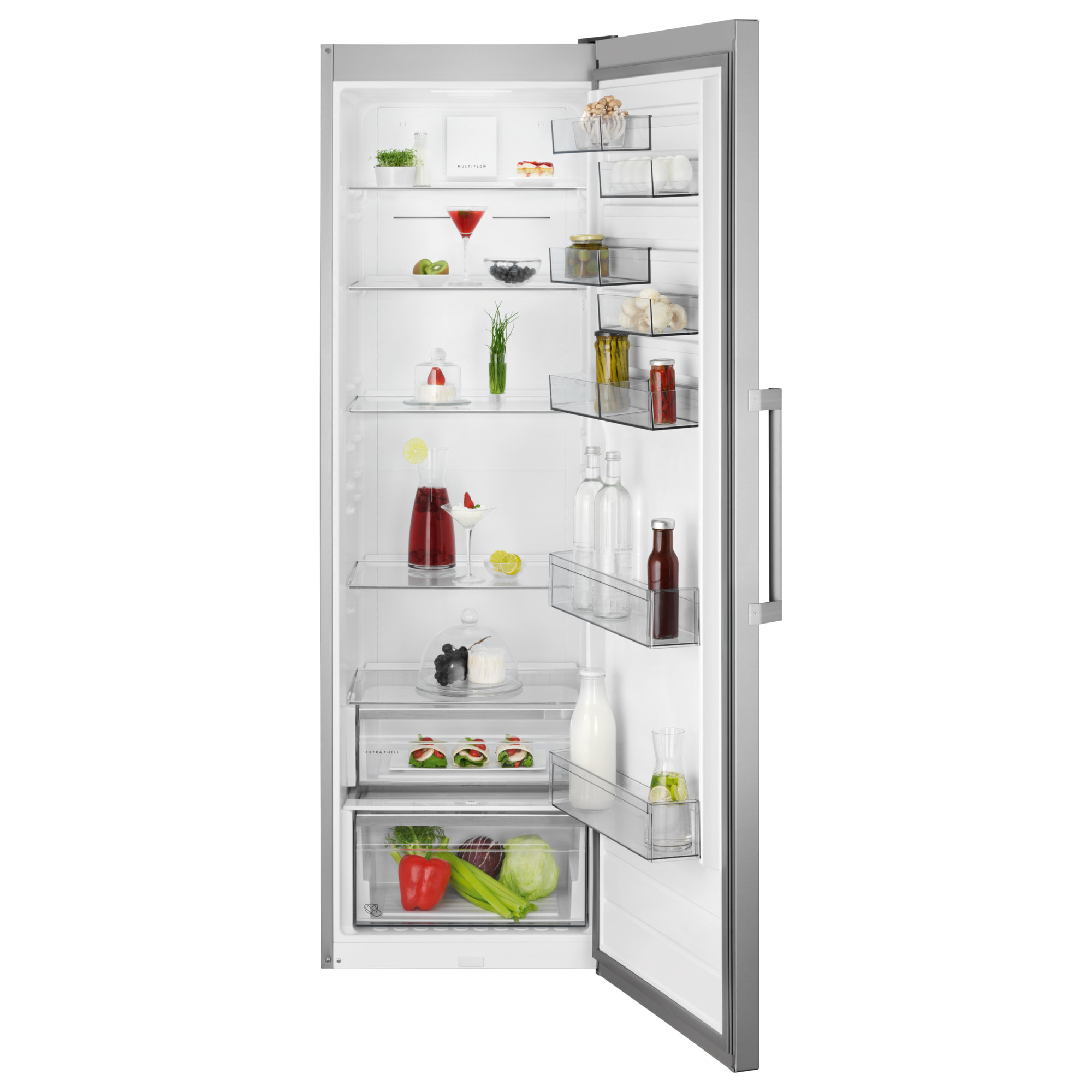 AEG Frigorífico 1 puerta de libre instalación CustomFlex® de 1860 mm RKB638E5MX | Reacondicionado