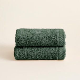 Serviette Éponge 100% Coton Peigné - 600 g/m2 EMERALD