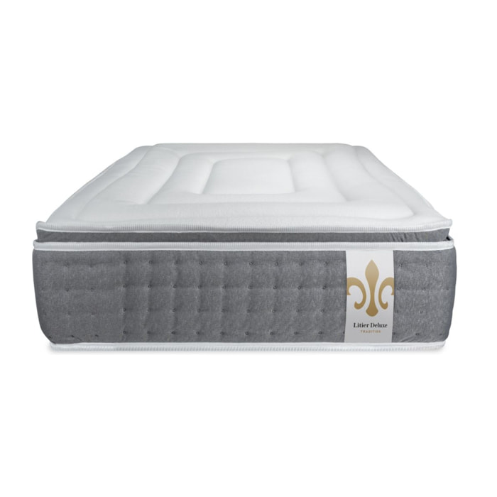 Matelas Vingt-Six PLUS - 26cm - Hybride - Technologie hôtelière, fabrication responsable - Soutien sur mesure