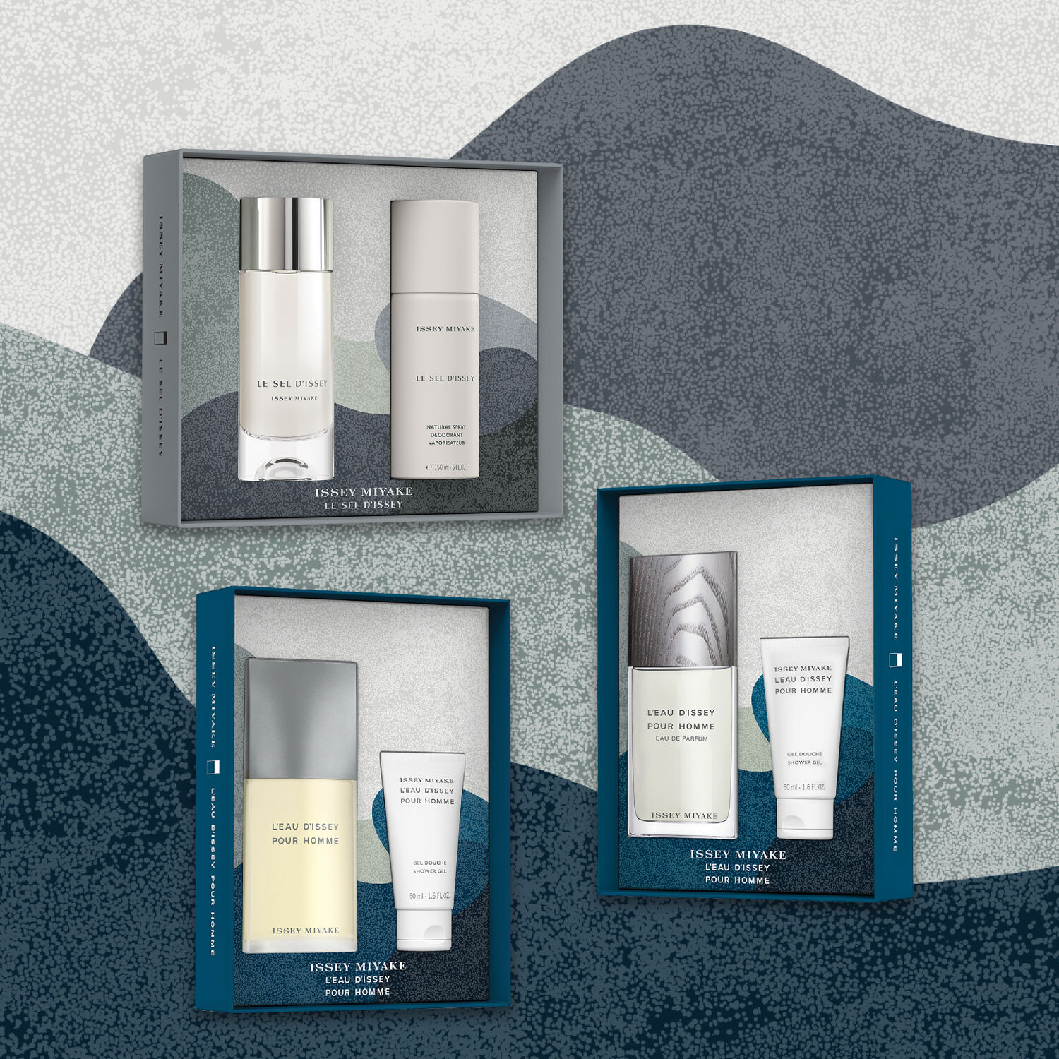 Le Sel D'issey - Coffret Eau de Toilette 50ml + Gel Douche 50ml