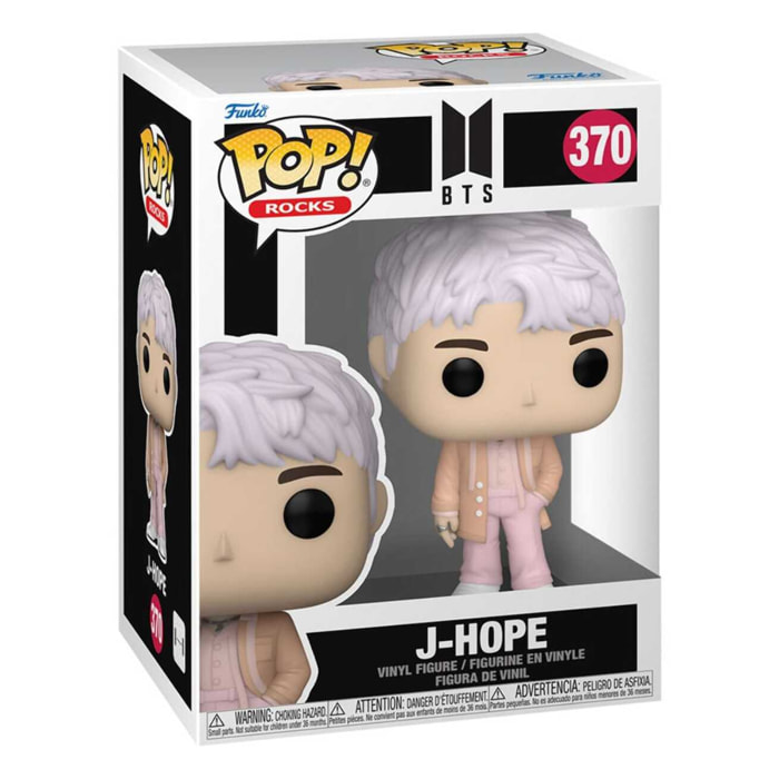 Bts Pop! Rocks Vinile Figura J Hope 9 Cm Funko