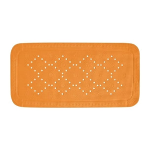 Tapis Fond de baignoire PVC ALASKA Orange Spirella
