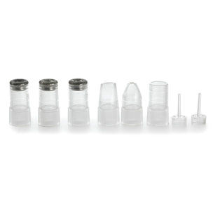 Strumento per peeling, aspirazione di punti neri, microdermoabrasione diamantata. Pulizia della pelle e dei pori.