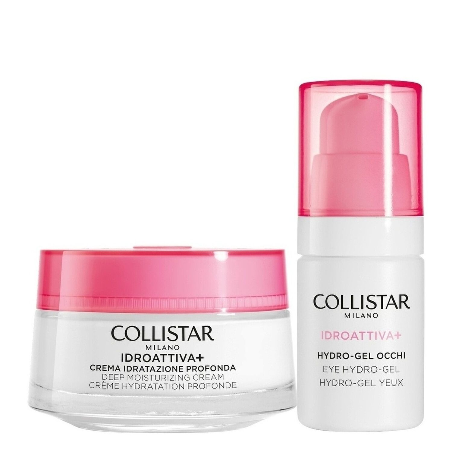 Idroattiva + - Coffret Crème Hydratation Profonde 50 ml + Hydro-Gel Yeux 15 ml