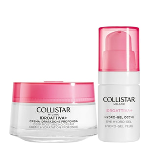 Idroattiva + - Coffret Crème Hydratation Profonde 50 ml + Hydro-Gel Yeux 15 ml