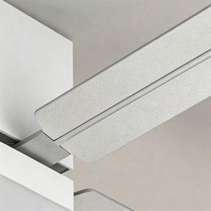 Forlight Ventilador Calima LED 15.9W 3000K Níquel satinado Blanco 551lm