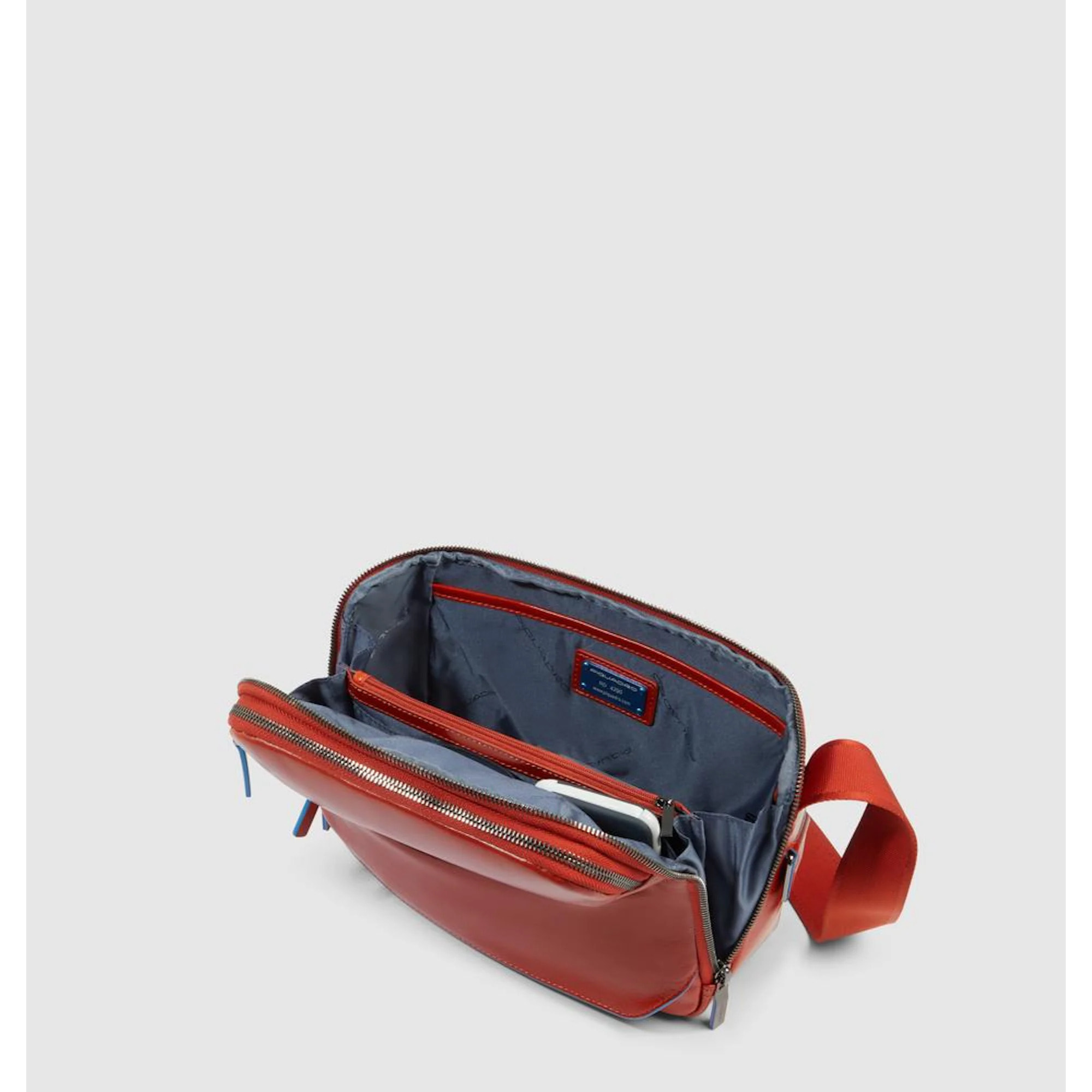 Piquadro Borsello personalizzabile porta iPad®mini con tasche per AirPods® e mouse e protezione RFID