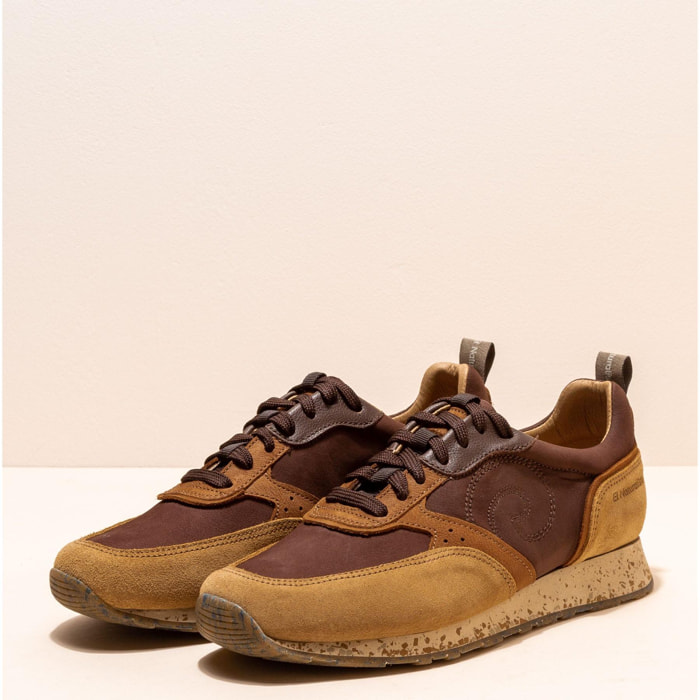 Zapatos N5680 MULTI MATERIAL MULTI BROWN/ WALKY color Multi brown
