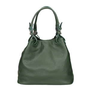 Borsa a spalla da donna - Modello Amélia - Vera pelle - 29.0 x 32.0 x 17.0 cm