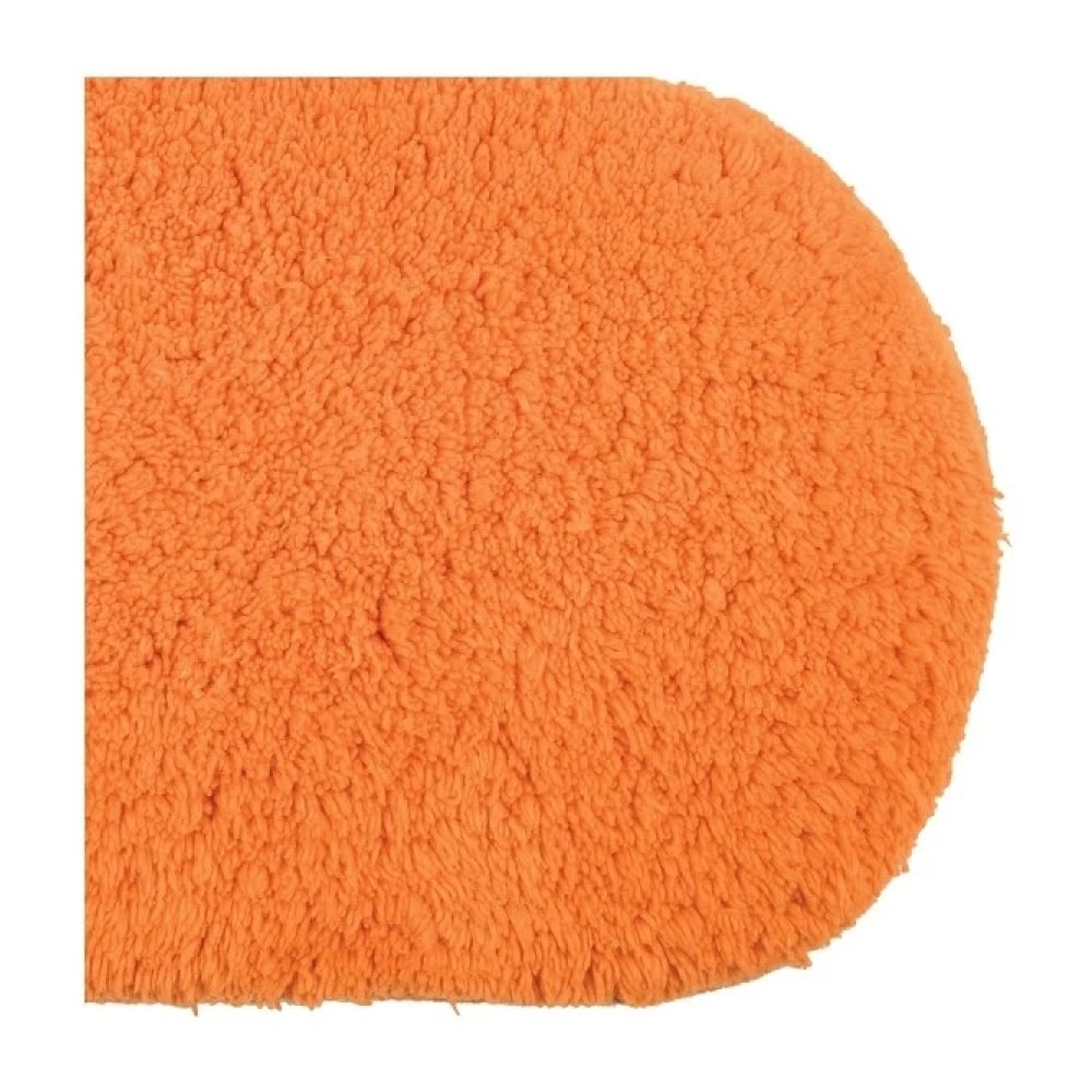 Tapis de bain Coton CAROLINA Orange Spirella