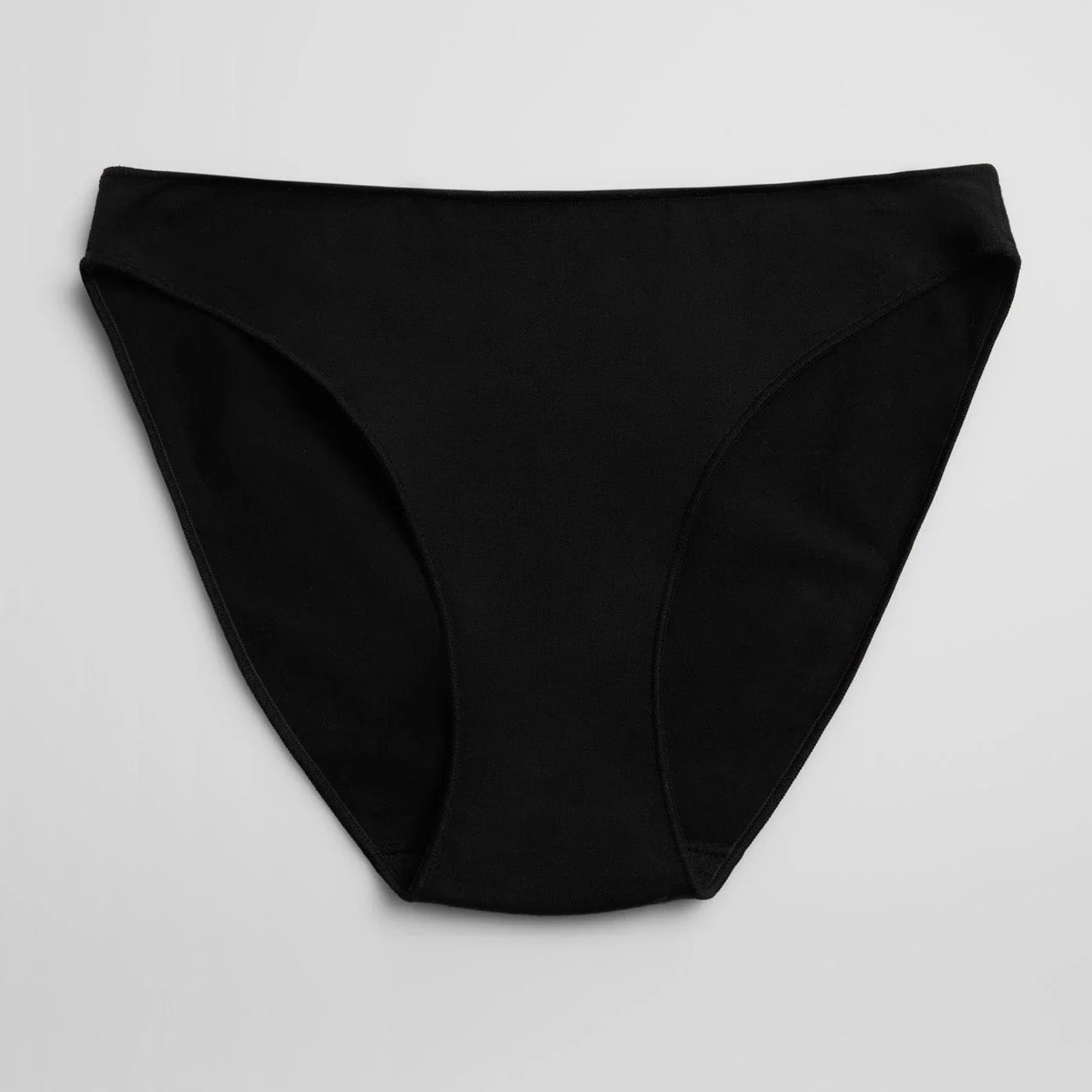 Mini slip in cotone nero