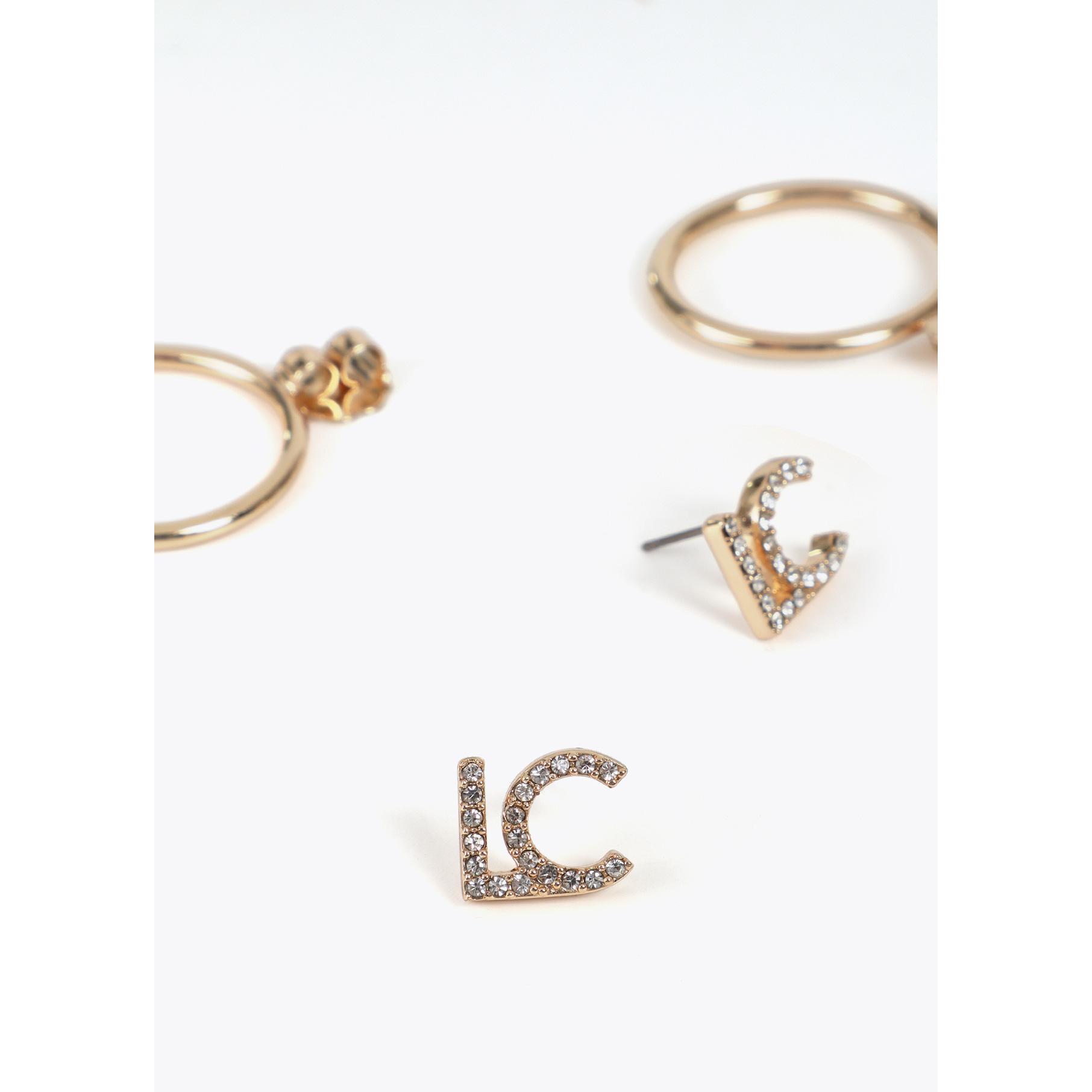Orecchini a cerchio frontale LC Gioiello