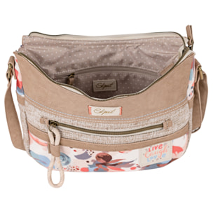 Bolso Bandolera Mujer Skpat Leyre Taupe
