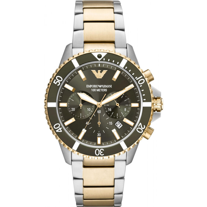 Reloj Armani AR11361 Hombre Analogico Cuarzo con Correa de Acero inoxidable