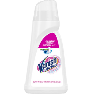 Quitamanchas para la ropa blanca Vanish Oxi Action Gel 1,8L (2x900ml)