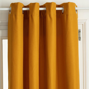 Cortina aislante isa ochre 140 x 260