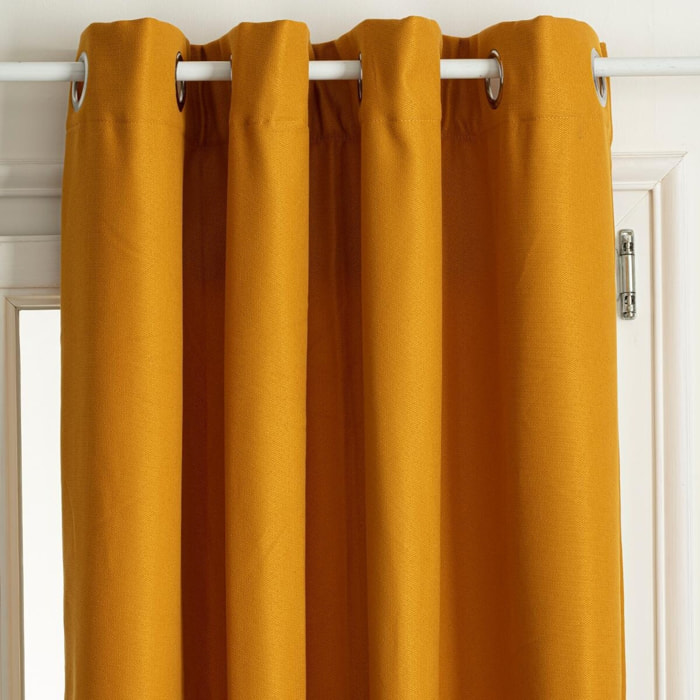 Cortina aislante isa ochre 140 x 260