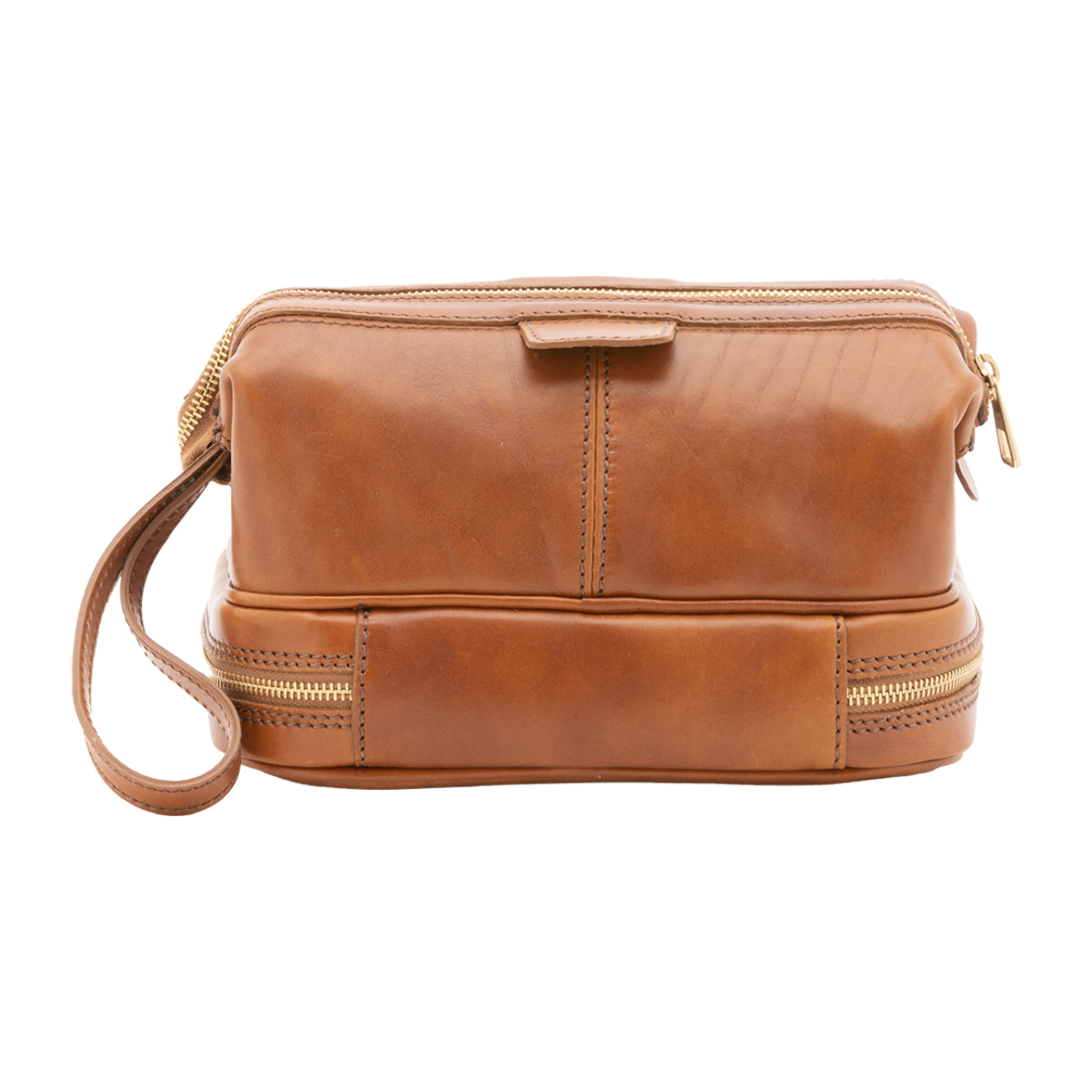 Pochette  unisex In Vera pelle Made in Italy 25x18x16 cm