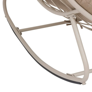 Fauteuil à bascule Paopao argile