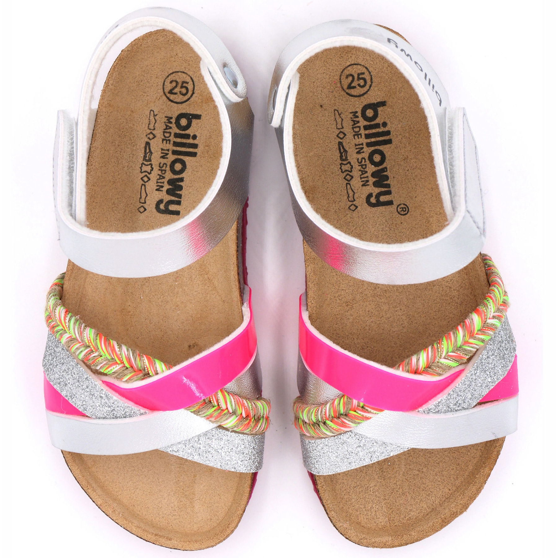 Sandalo BILLOWY ARGENTATO