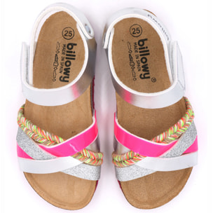 Sandalo BILLOWY ARGENTATO