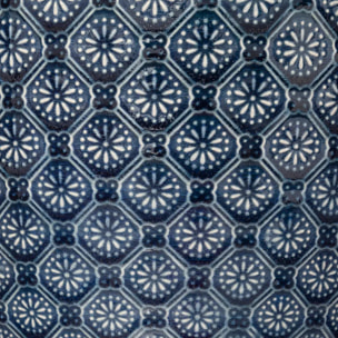 Set de 3 pots fleurs bleu encre D20/25/30cm