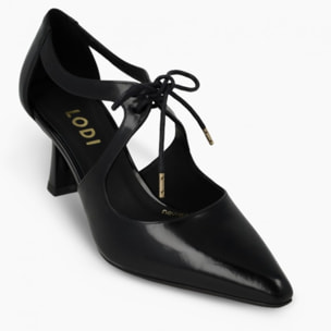 ZAPATOS DE SALÓN NEGROS GINOL-PI