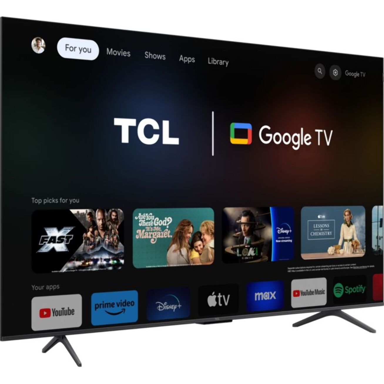 TV QLED TCL 55C75B 2024