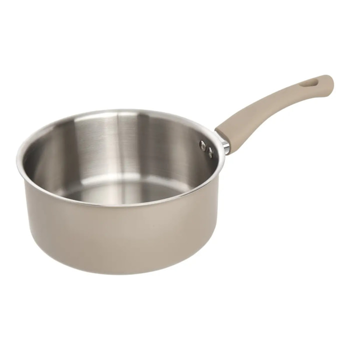 Casserole Solstice D20cm aluminium beige