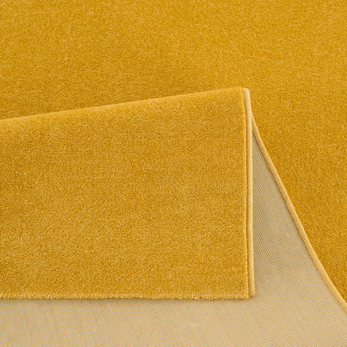 Tapis salon et chambre tissé motif uni PAJU